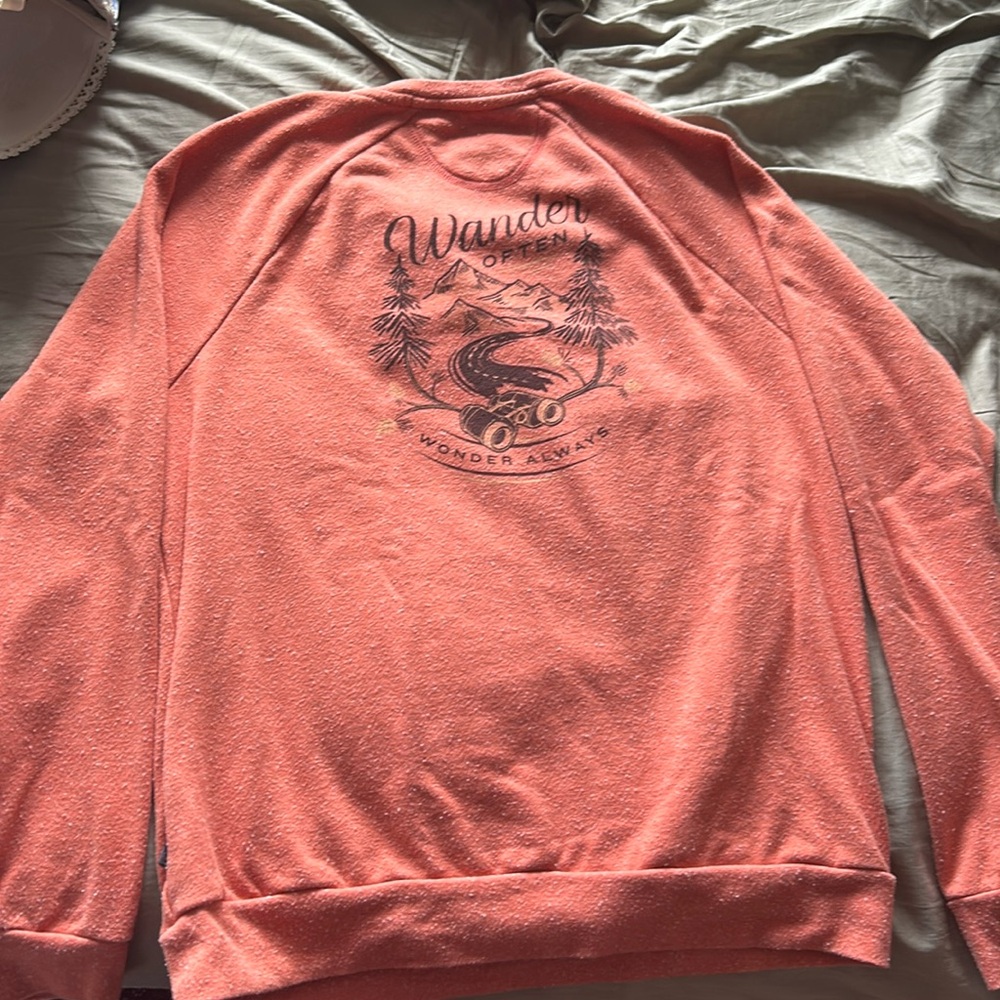 United by Blue distressed sweatshirt